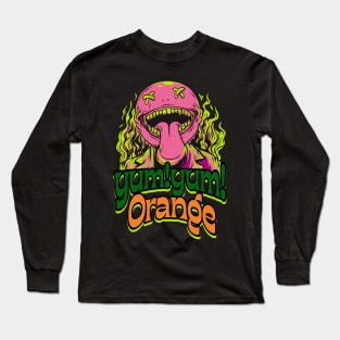 yum yum orange japan ska Long Sleeve T-Shirt